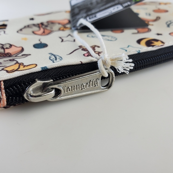 Loungefly Disney Dumbo & Timothy Q. Mouse  Cosmetic Bag 8" x 4" NWT Pencil Case - Picture 3 of 7